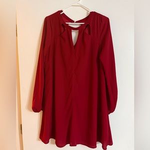 Womens Red TCEC Dress